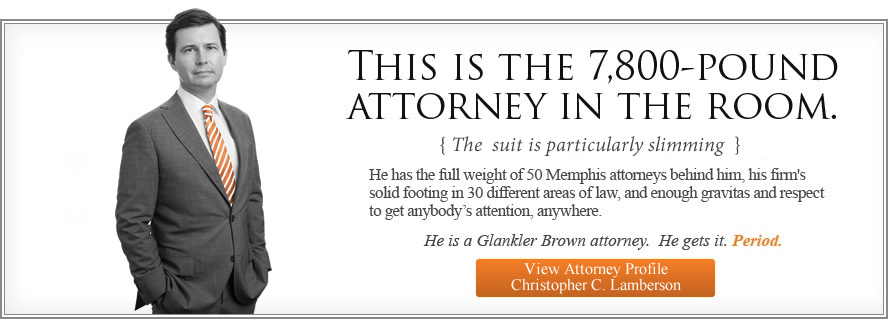 A screenshot of the attorney 's website.
